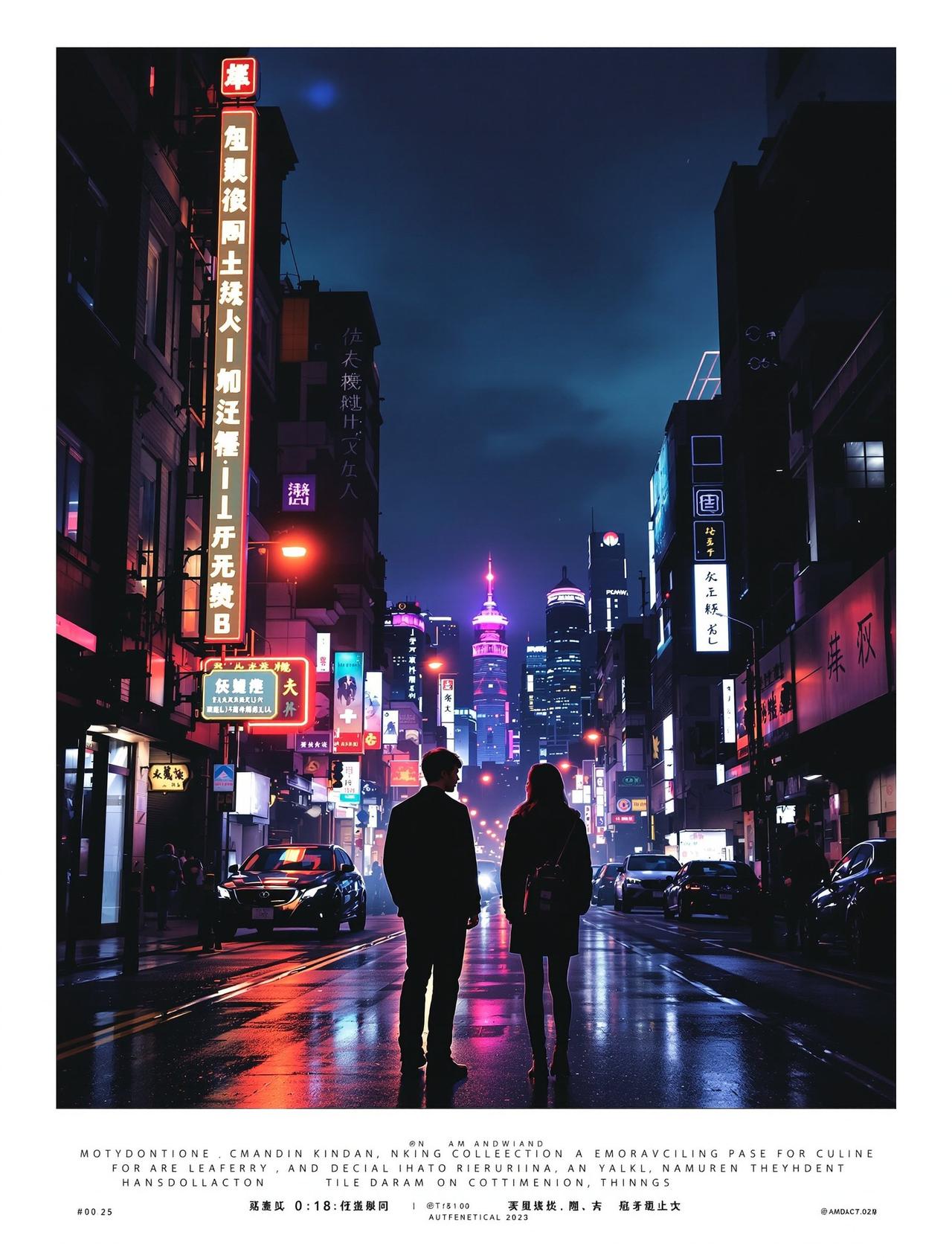 日韩一级作品《都市追光者》封面海报
