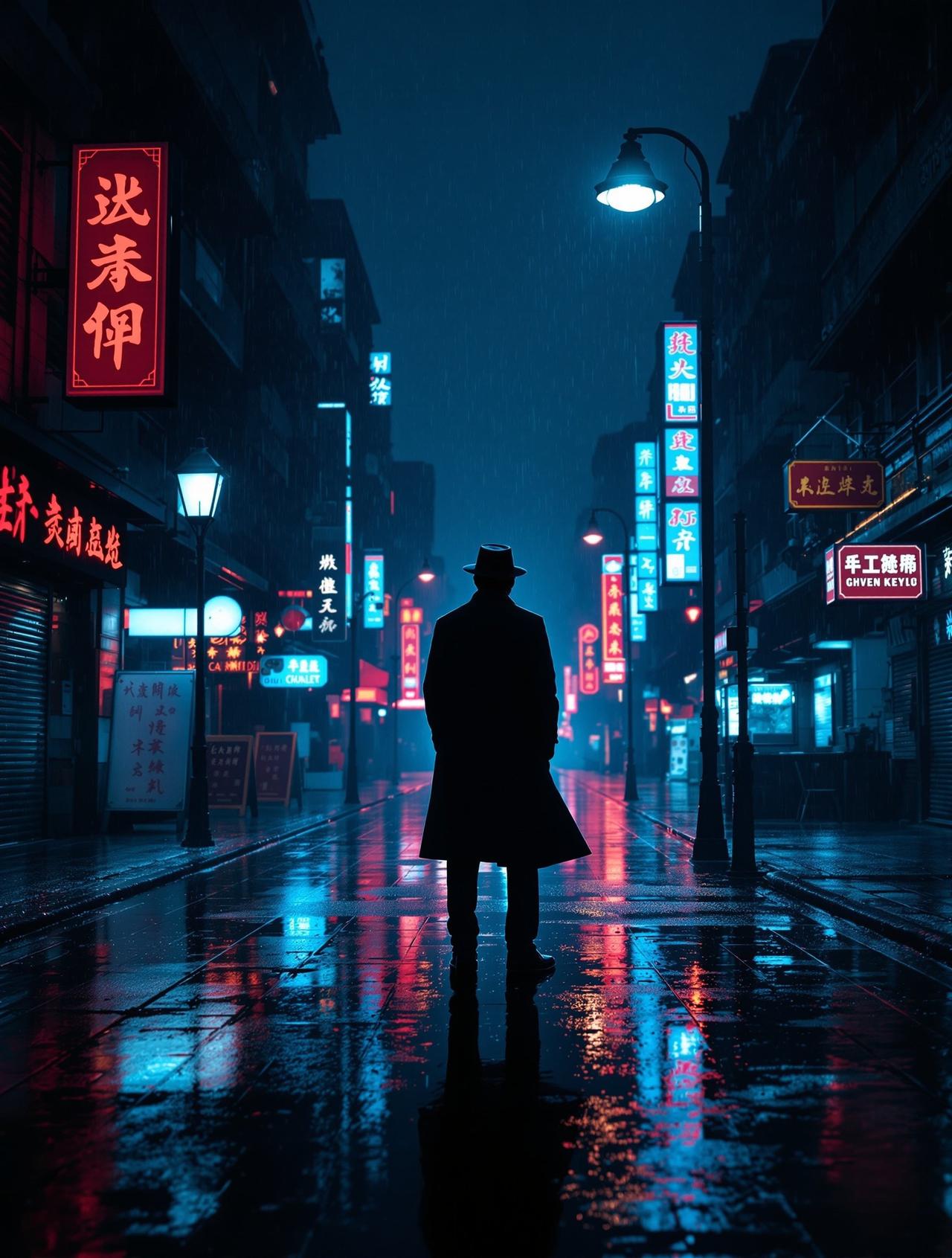 日韩一级作品《暗夜行者》封面海报